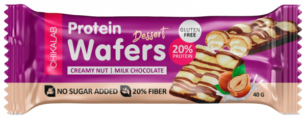 Chikalab Protein Wafers, 40 грамм