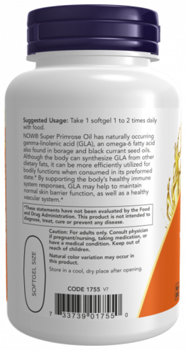 NOW Super Primrose, Супер Примула, 60 капсул