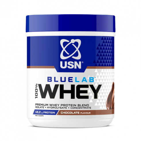 USN BlueLab 100% Whey Protein, 454 грамм