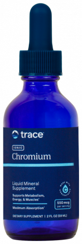 Trace Minerals Ionic Cromium, Ионик Хром, 59 мл