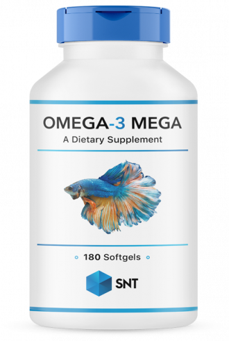 SNT Omega-3 Mega, Омега-3 Мега, 180 капсул