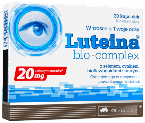 Olimp Labs Lutein Bio-Complex, Лютеин Био-Комплекс, 30 капсул