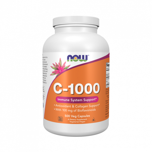 NOW C-1000 with 100 mg of Bioflavonoids, 500 капсул