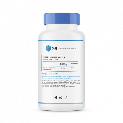 SNT Methyl Folate, 150 таблеток