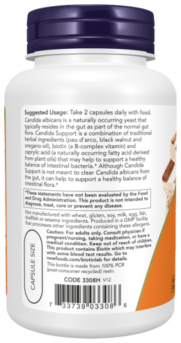 NOW Candida Support