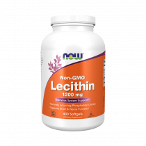 NOW Lecithin 1200 mg, Лецитин 1200 мг, 400 капсул