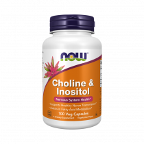 NOW Choline &amp; Inositol, 100 капсул